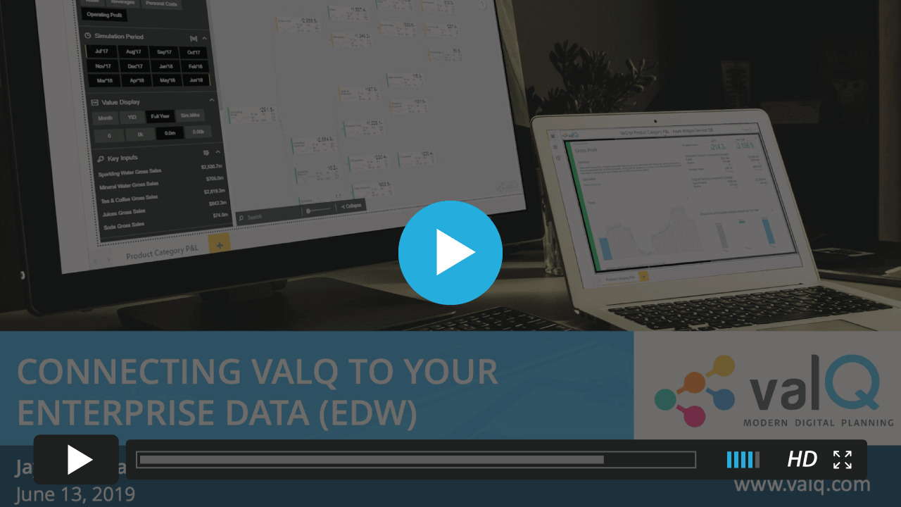 Connecting ValQ to your Enterprise Data Warehouse (EDW) | ValQ