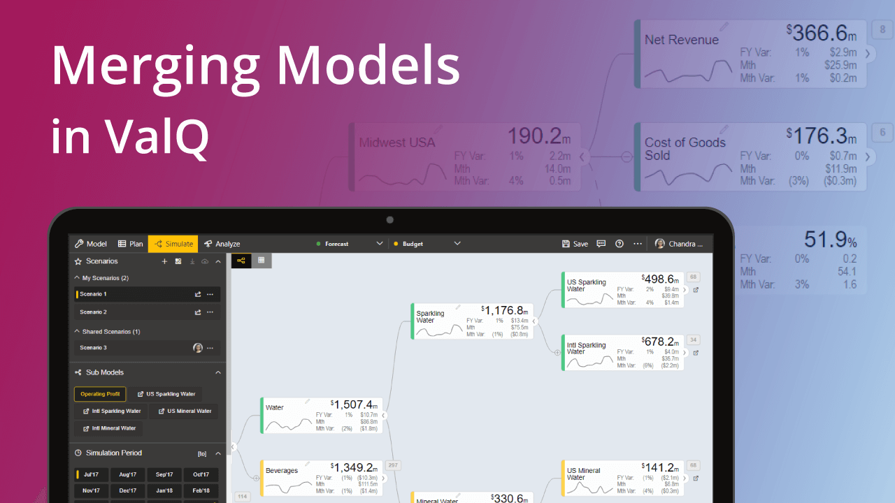 Connected Planning with Merging Models in ValQ | ValQ
